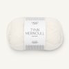 Sandnes Tynn Merinoull - 1002 Vit