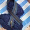PetiteKnit Blixtlås Navy 35 cm