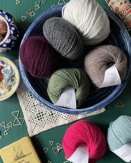 Sju nystan Lang Yarns Cashmere Premium