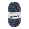 Lang Yarns Super Soxx Color - 9010403 Blå/grön