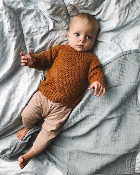 PetiteKnit stickmönster Alfreds tröja