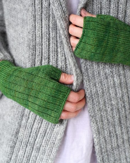 Hagenhuset Katarina Linnhagen Stickmönster Pilea mitts