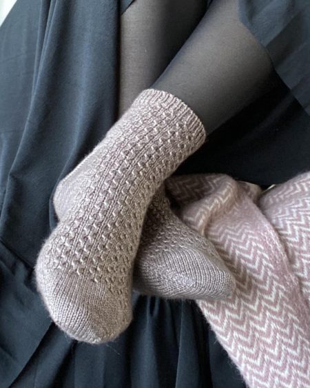 Solweig Sock Stickmönster Sara Stark Blackbird Knits