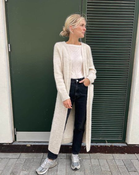 PetiteKnit Stickmönster Inga Krusiduller Cardigan