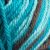 8880 Turquoise/brown print